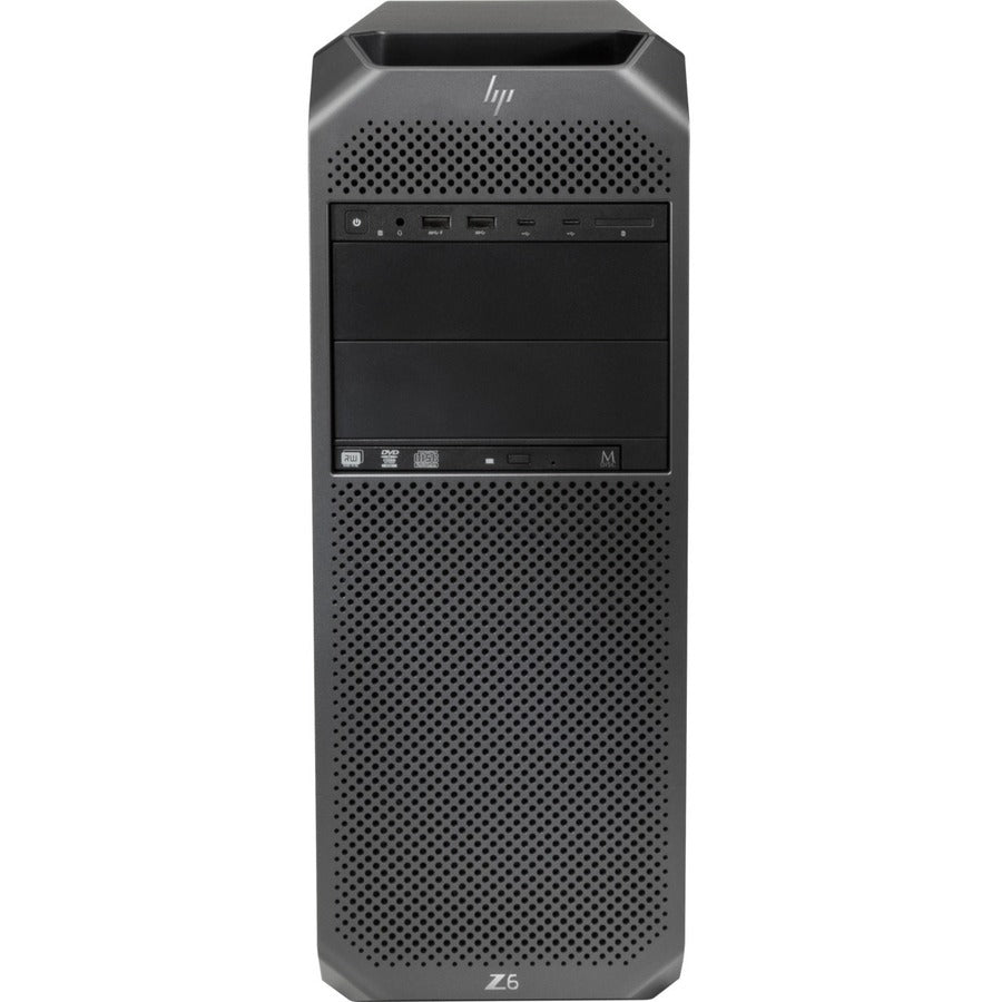 HP Z6 G4 Workstation - Intel Xeon Gold Dodeca-core (12 Core) 4214R 2.40 GHz - 16 GB DDR4 SDRAM RAM - 512 GB SSD - Tower 643V7UT#ABA