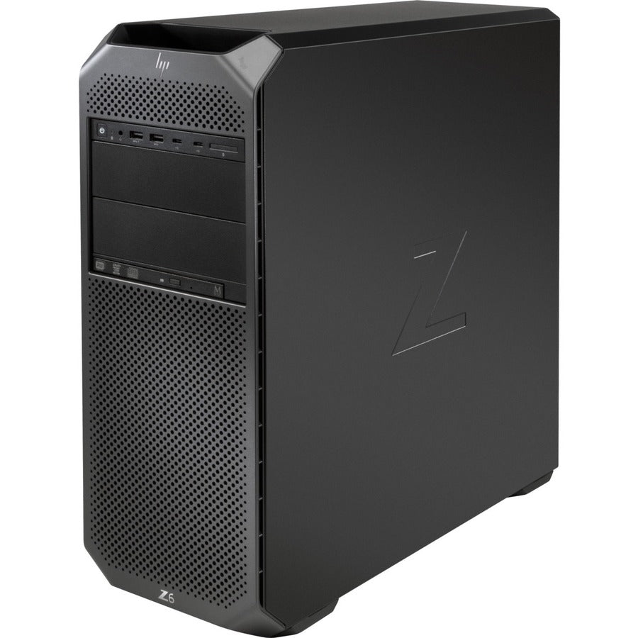 Station de travail HP Z6 G4 - Intel Xeon Gold Dodeca-core (12 cœurs) 4214R 2,40 GHz - 16 Go DDR4 SDRAM RAM - 512 Go SSD - Tour 643V7UT#ABA