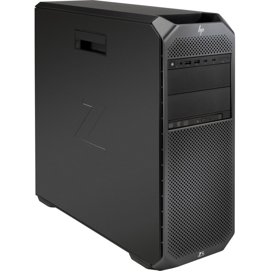 Station de travail HP Z6 G4 - Intel Xeon Gold Dodeca-core (12 cœurs) 4214R 2,40 GHz - 16 Go DDR4 SDRAM RAM - 512 Go SSD - Tour 643V7UT#ABA