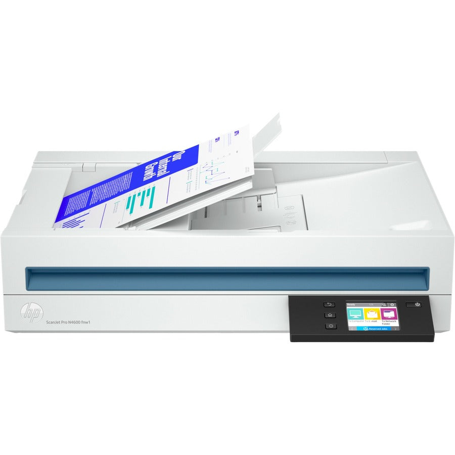 HP ScanJet Pro N4600 fnw1 Flatbed/ADF Scanner - 1200 dpi Optical 20G07A#BGJ