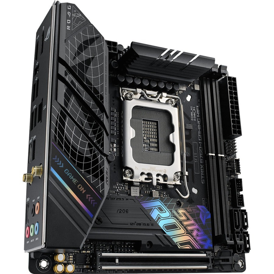 Asus ROG Strix B760-I GAMING WIFI Gaming Desktop Motherboard - Intel B760 Chipset - Socket LGA-1700 - Mini ITX ROGSTRIXB760-IGAMINGWIFI