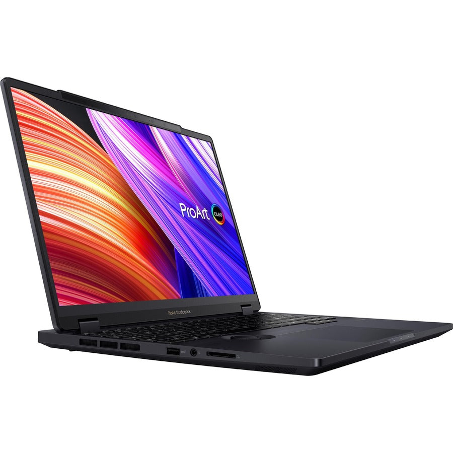 Asus ProArt Studiobook 16 OLED H7604 H7604JI-XS91T-CA 16" Touchscreen Mobile Workstation - 3.2K - 3200 x 2000 - Intel Core i9 13th Gen i9-13980HX Tetracosa-core (24 Core) 2.20 GHz - 32 GB Total RAM - 1 TB SSD - Mineral Black H7604JI-XS91T-CA