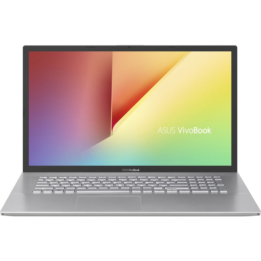 Asus VivoBook 17 X712 X712JA-QB31-CB 17.3" Notebook - HD+ - 1600 x 900 - Intel Core i3 10th Gen i3-1005G1 Dual-core (2 Core) 1.20 GHz - 8 GB Total RAM - 8 GB On-board Memory - 512 GB SSD - Transparent Silver X712JA-QB31-CB