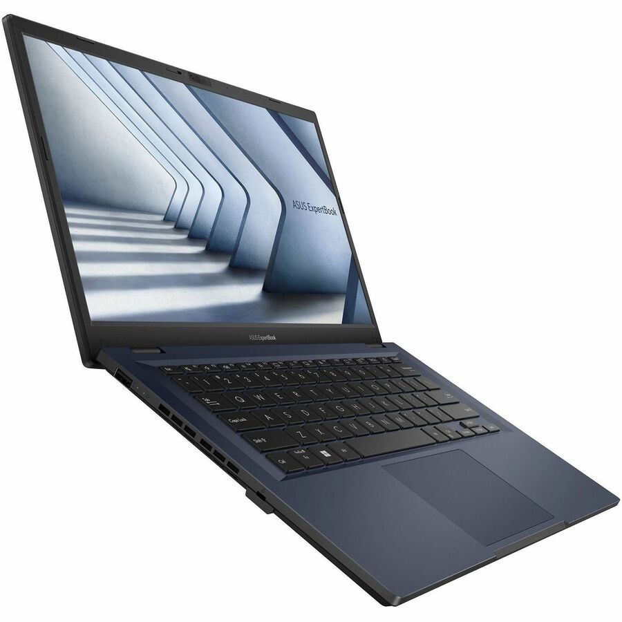 Asus ExpertBook B1 B1402 B1402CBA-Q71P-CB 14" Notebook - Full HD - 1920 x 1080 - Intel Core i7 12th Gen i7-1255U Deca-core (10 Core) 1.70 GHz - 16 GB Total RAM - 512 GB SSD - Star Black B1402CBA-Q71P-CB