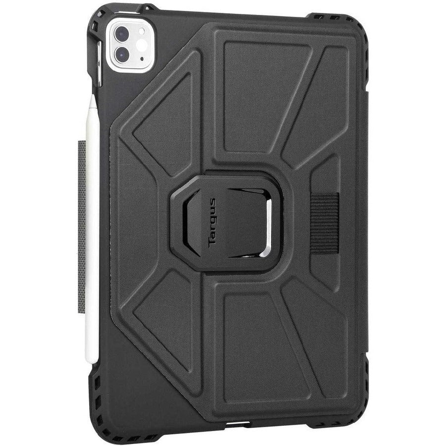 Targus Pro-Tek THZ866GL Rugged Carrying Case (Folio) for 10.9" to 11" Apple iPad Air (4th Generation), iPad Air (5th Generation), iPad Pro, iPad Pro (2nd Generation), iPad Pro (3rd Generation) Tablet - Black THZ866GL