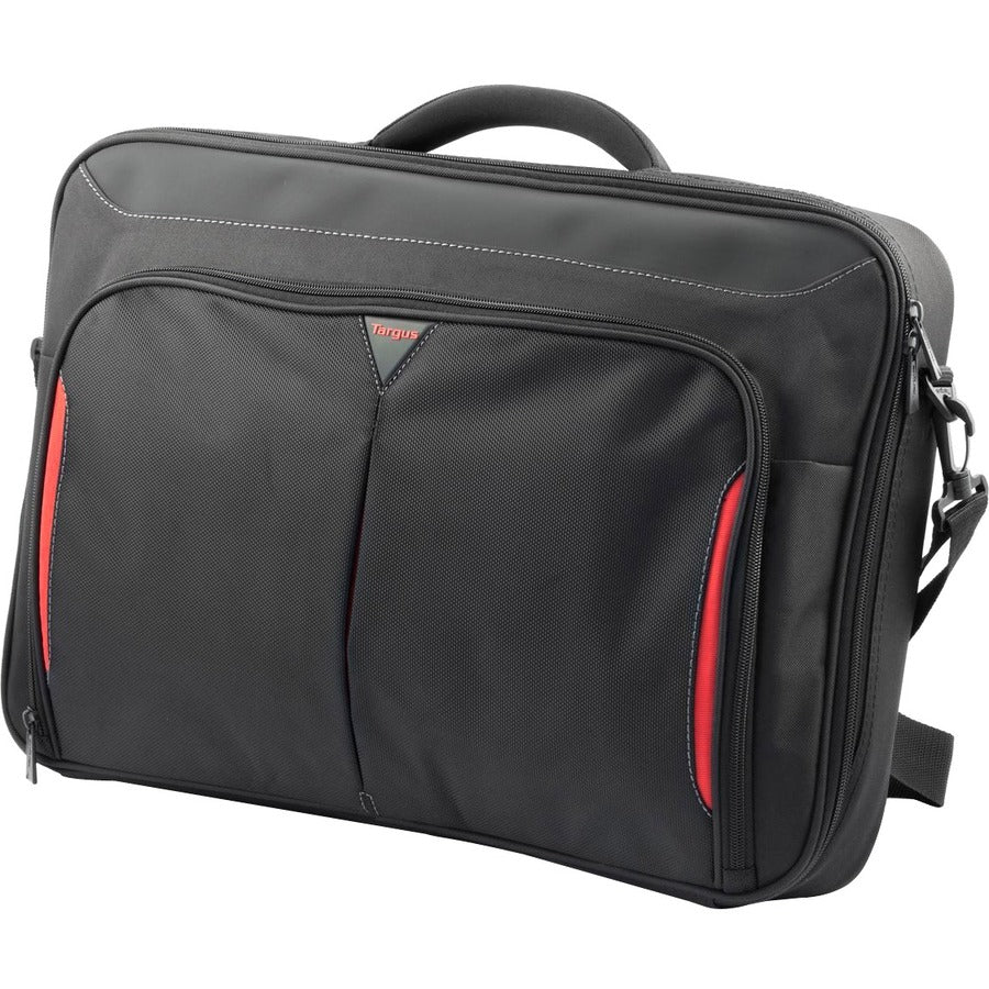 Targus Classic+ CN418GL Carrying Case for 17" to 18" Notebook - Red, Black CN418GL