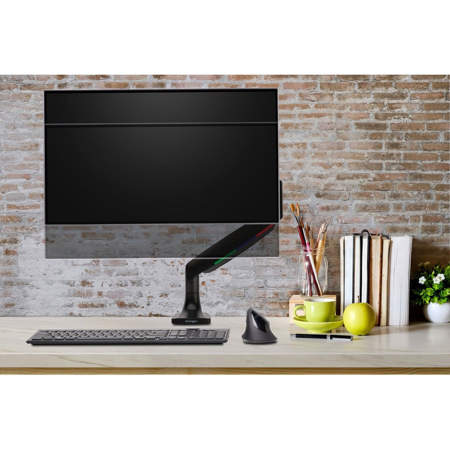 Kensington SmartFit Mounting Arm for Monitor, Flat Panel Display, Curved Screen Display - Black K59600WW