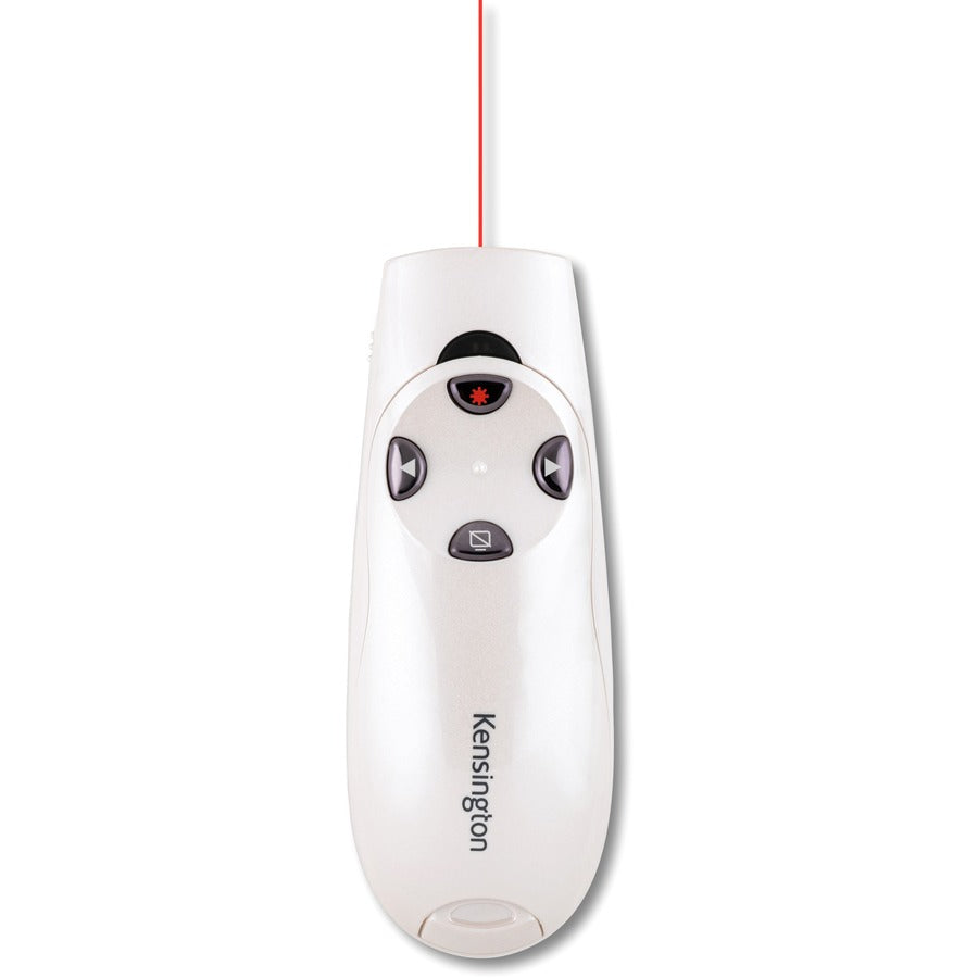 Kensington Presenter Expert sans fil avec laser rouge - Blanc nacré K75773WW