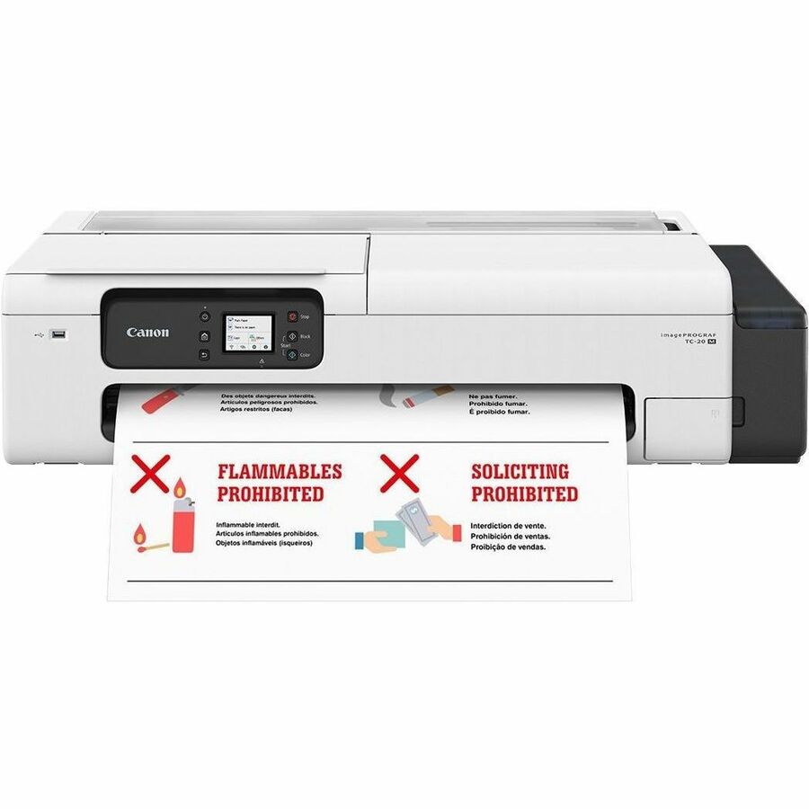 Canon imagePROGRAF TC-20M Inkjet Large Format Printer - Includes Printer, Scanner - Color 5816C002