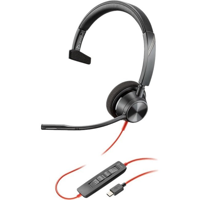 Casque UC filaire Plantronics Blackwire série 3300 214011-01