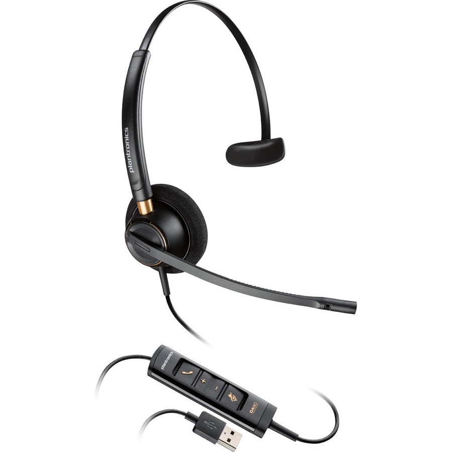 Plantronics Corded Headset with USB Connection 203442-01