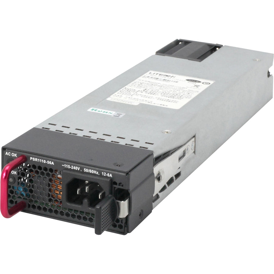 HPE X362 1110W 115-240VAC to 56VDC PoE Power Supply JG545A#ABA