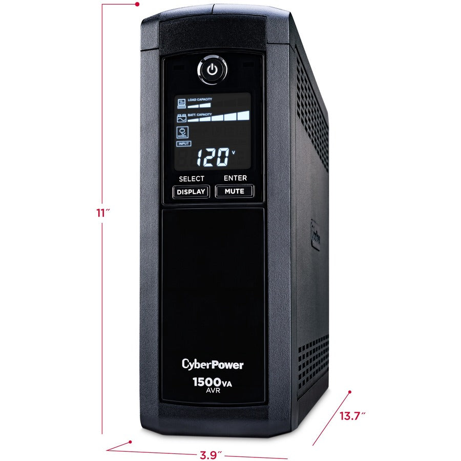 CyberPower CP1500AVRLCDTAA Intelligent LCD UPS Systems CP1500AVRLCDTAA