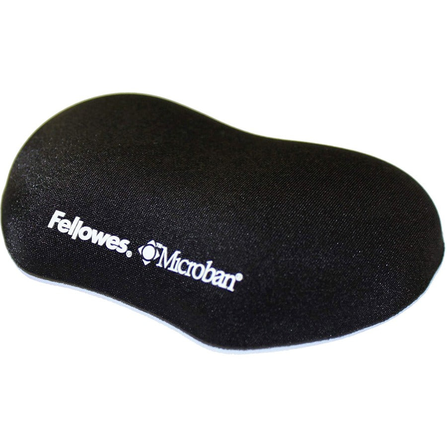 Fellowes PlushTouch Mini Wrist Rest with FoamFusion Technology - Black 9355801