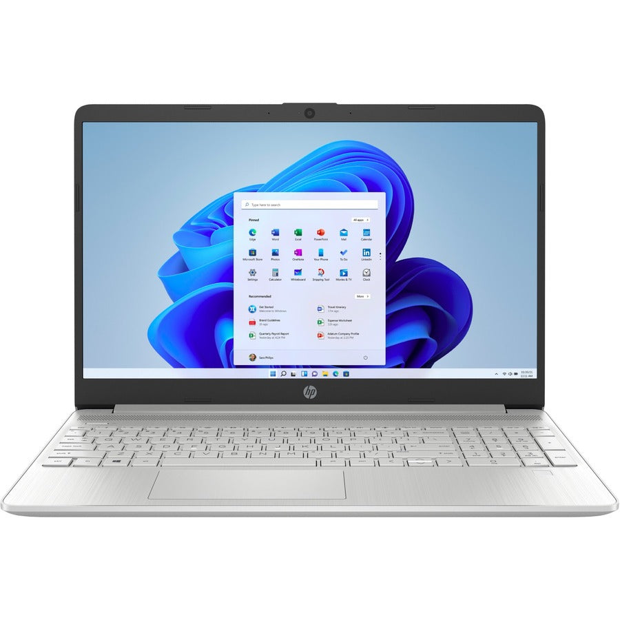 HP 15-ef2000 15-ef2030ca 15.6" Notebook - Full HD - 1920 x 1080 - AMD Ryzen 7 5700U Octa-core (8 Core) - 16 GB Total RAM - 1 TB SSD - Natural Silver 2L7R1UA#ABL