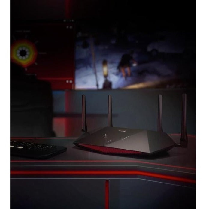 Netgear Nighthawk Pro Gaming XR1000 Wi-Fi 6 IEEE 802.11ax Ethernet Wireless Router XR1000-100CNS