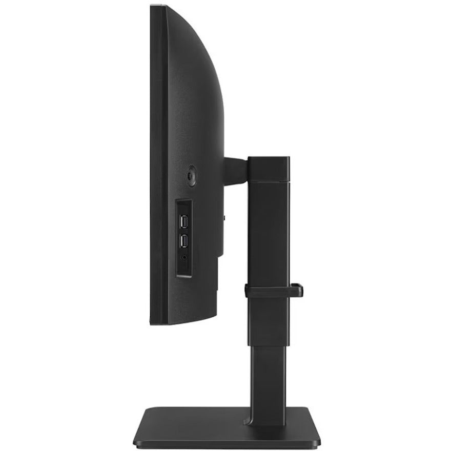 LG Ultrawide 34BQ77QB-B 34" Webcam UW-QHD Curved Screen LED Monitor - 21:9 - Textured Black 34BQ77QB-B