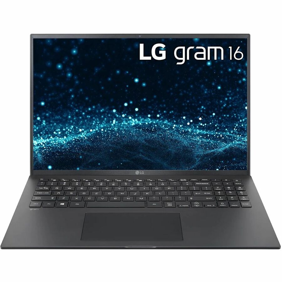 LG gram 16Z90P-N.AP75A8 16" Notebook - WQXGA - 2560 x 1600 - Intel Core i7 11th Gen i7-1165G7 Quad-core (4 Core) 2.80 GHz - Intel Evo Platform - 16 GB Total RAM - 16 GB On-board Memory - 512 GB SSD - Obsidian Black 16Z90P-N.AP75A8