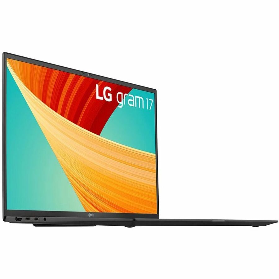 LG gram 17Z90R-N.AP75A8 17" Notebook - WQXGA - 2560 x 1600 - Intel Core i7 13th Gen i7-1360P Dodeca-core (12 Core) 2.20 GHz - Intel Evo Platform - 16 GB Total RAM - 512 GB SSD - Obsidian Black 17Z90R-N.AP75A8