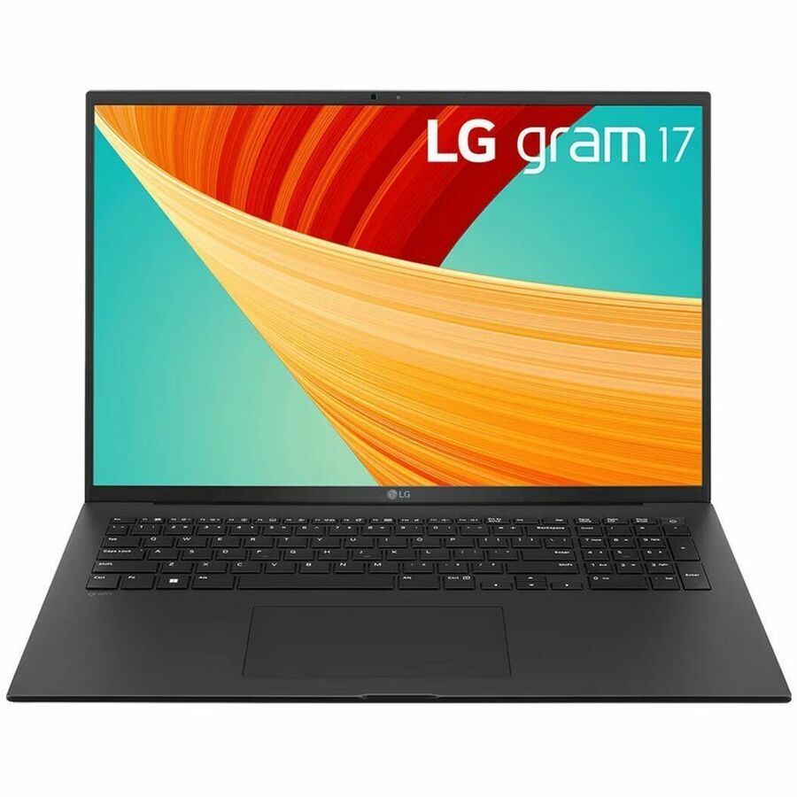 LG gram 17Z90R-N.AP75A8 17" Notebook - WQXGA - 2560 x 1600 - Intel Core i7 13th Gen i7-1360P Dodeca-core (12 Core) 2.20 GHz - Intel Evo Platform - 16 GB Total RAM - 512 GB SSD - Obsidian Black 17Z90R-N.AP75A8