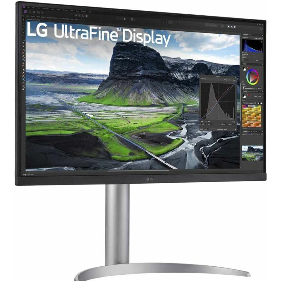 Moniteur LCD LG UltraFine 27UQ850-W 27" 4K UHD - 16:9 - Noir 27UQ850-W