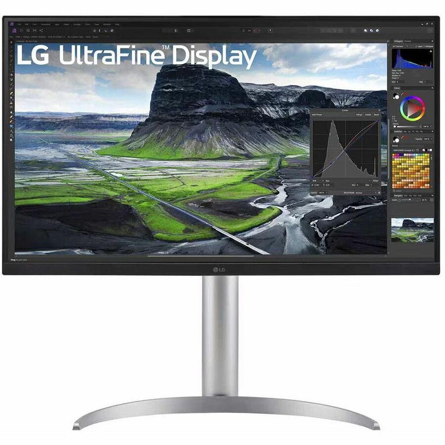 Moniteur LCD LG UltraFine 27UQ850-W 27" 4K UHD - 16:9 - Noir 27UQ850-W