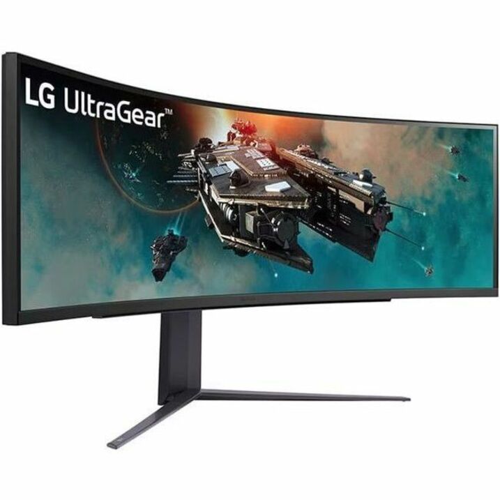 LG UltraGear 49GR85DC-B 49" Dual Quad HD (DQHD) Curved Screen Gaming LED Monitor - 32:9 49GR85DC-B
