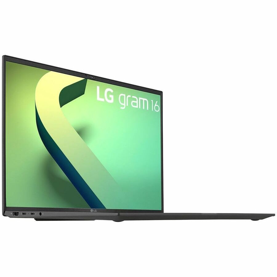 Ordinateur portable 16" LG gram 16Z90Q-N.AP52A8 - WQXGA - 2560 x 1600 - Intel Core i5 12e génération i5-1240P Dodeca-core (12 cœurs) 1,70 GHz - Plateforme Intel Evo - 16 Go de RAM totale - 256 Go SSD - Noir obsidienne 16Z90Q-N.AP52A8