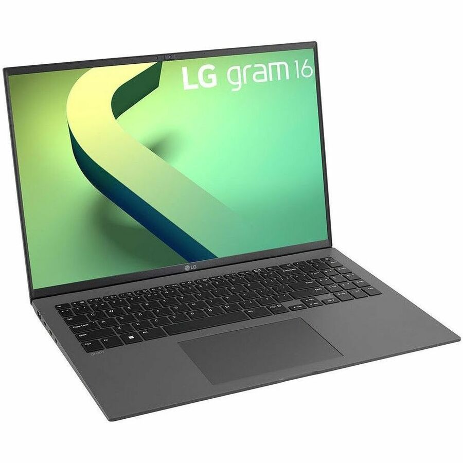 Ordinateur portable 16" LG gram 16Z90Q-N.AP52A8 - WQXGA - 2560 x 1600 - Intel Core i5 12e génération i5-1240P Dodeca-core (12 cœurs) 1,70 GHz - Plateforme Intel Evo - 16 Go de RAM totale - 256 Go SSD - Noir obsidienne 16Z90Q-N.AP52A8