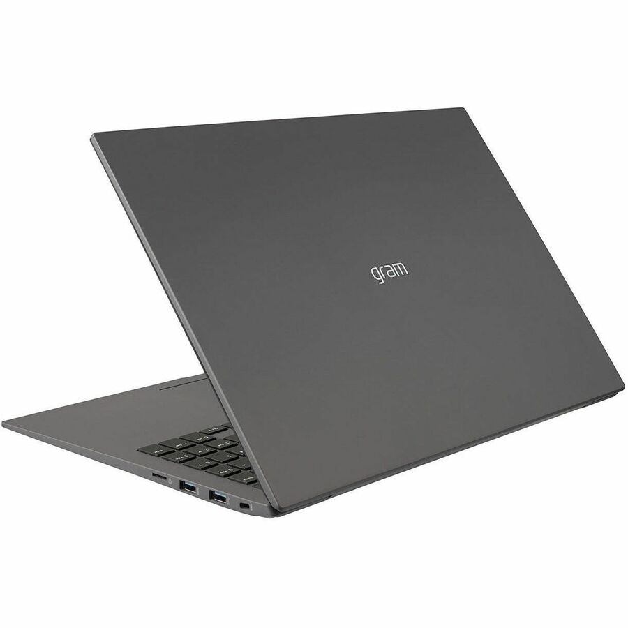 LG gram 16Z90Q-N.AP52A8 16" Notebook - WQXGA - 2560 x 1600 - Intel Core i5 12th Gen i5-1240P Dodeca-core (12 Core) 1.70 GHz - Intel Evo Platform - 16 GB Total RAM - 256 GB SSD - Obsidian Black 16Z90Q-N.AP52A8