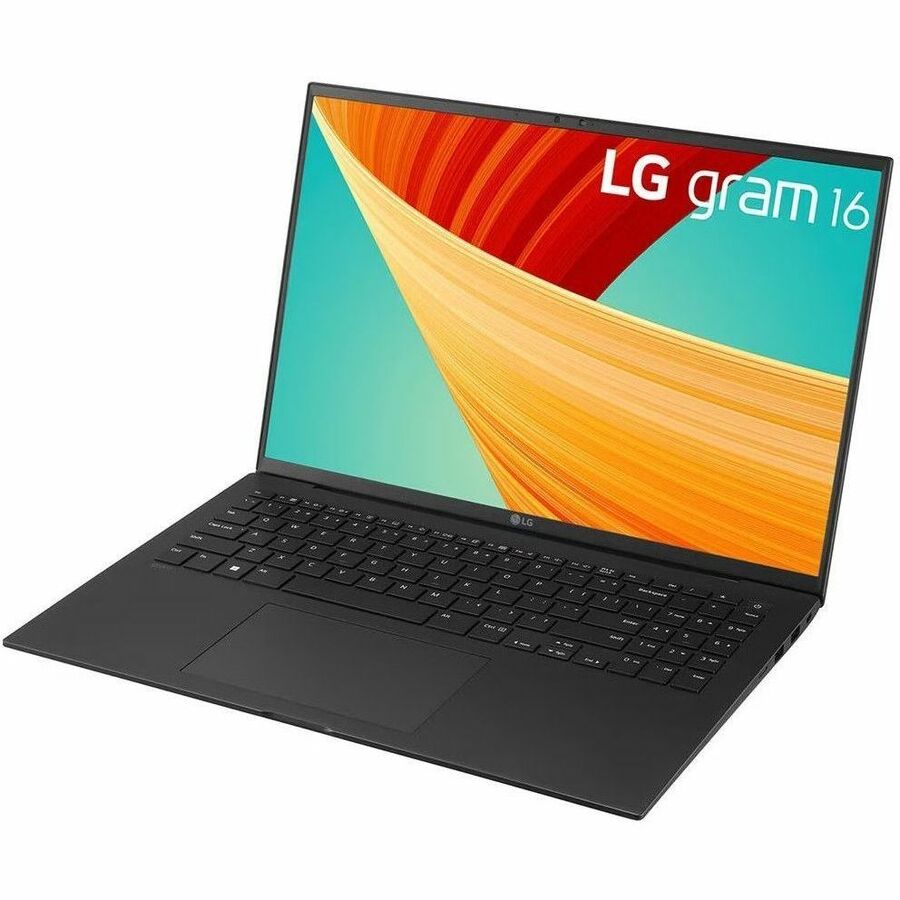 LG gram 16Z90R-N.AP52A8 16" Notebook - WQXGA - 2560 x 1600 - Intel Core i5 13th Gen i5-1340P Dodeca-core (12 Core) 1.90 GHz - Intel Evo Platform - 16 GB Total RAM - 256 GB SSD - Obsidian Black 16Z90R-N.AP52A8
