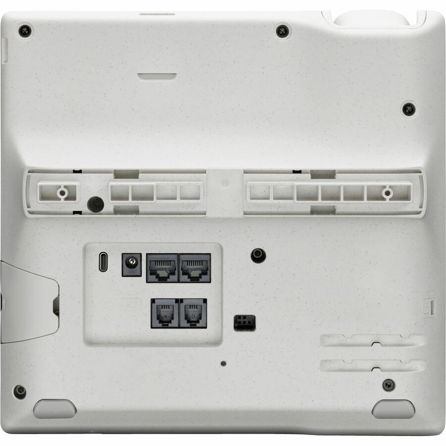 Poly Edge E500 IP Phone - Corded - Corded - Desktop, Wall Mountable - Black 89B56AA#ABA