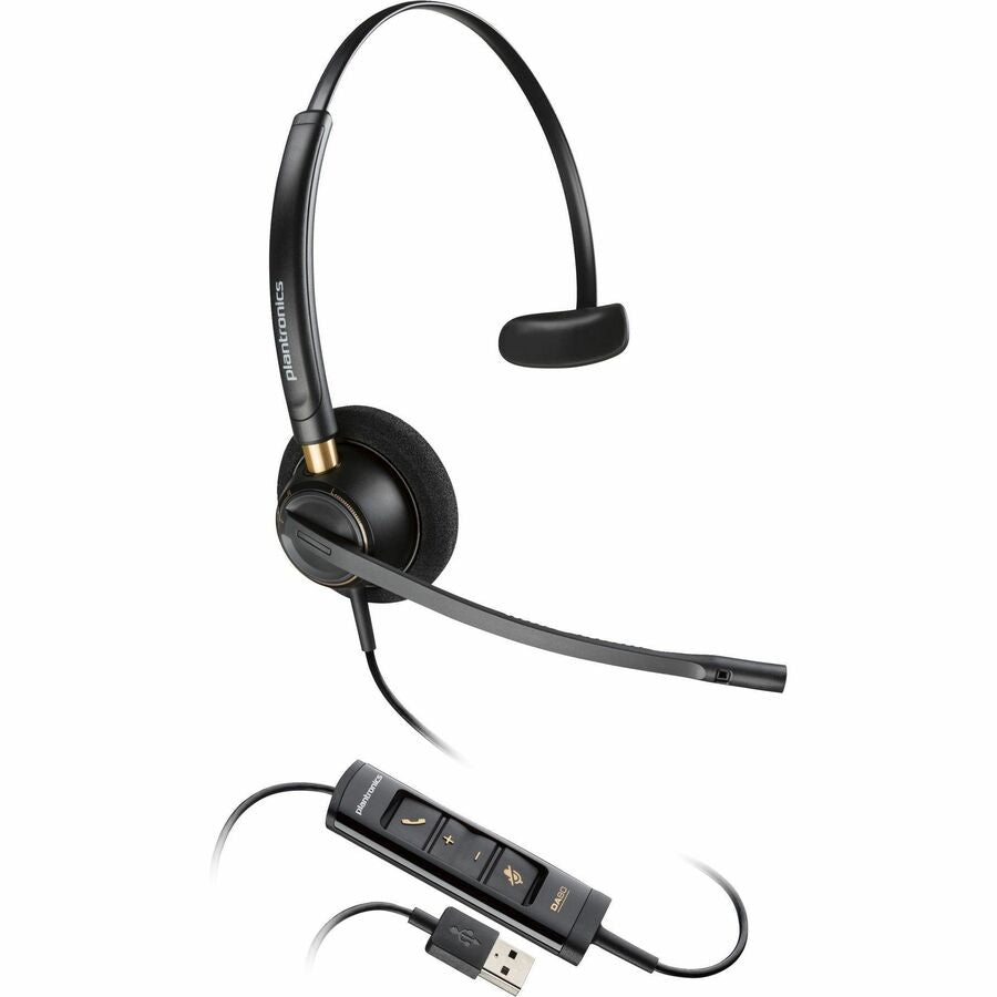 Poly EncorePro 515 Microsoft Teams Certified Monoaural with USB-A Headset 783R1AA