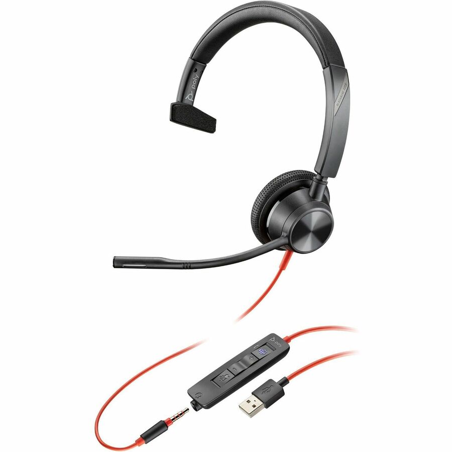 Casque Poly Blackwire 3315 76J13AA