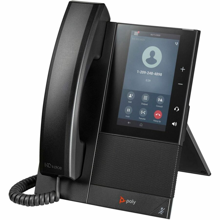 Poly CCX 500 IP Phone - Corded - Corded - Desktop 82Z78AA