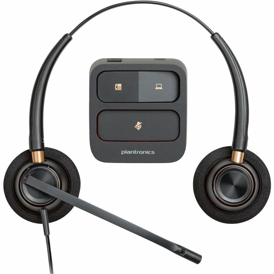 Poly EncorePro 520 avec casque binaural à déconnexion rapide TAA 783P6AA#ABA