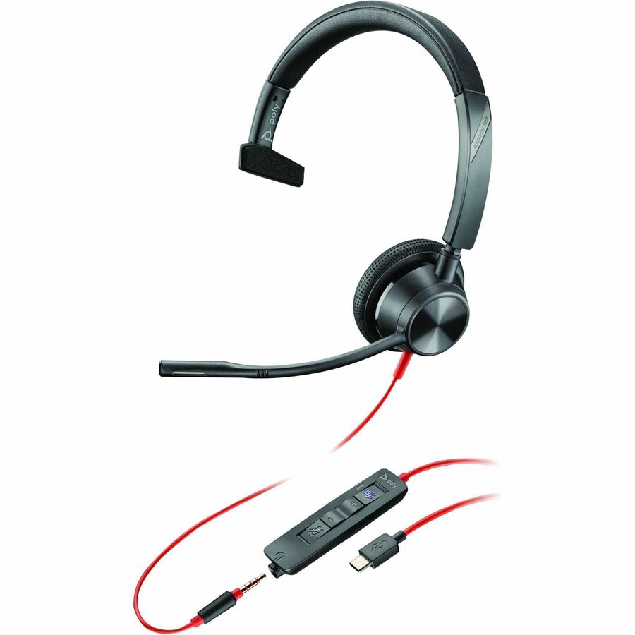 Casque Poly Blackwire 3310 USB-C TAA 8M3U0AA#ABA