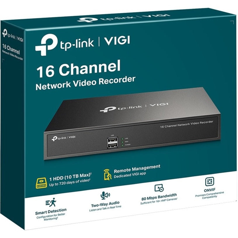 TP-Link 16 Channel Network Video Recorder VIGI NVR1016H