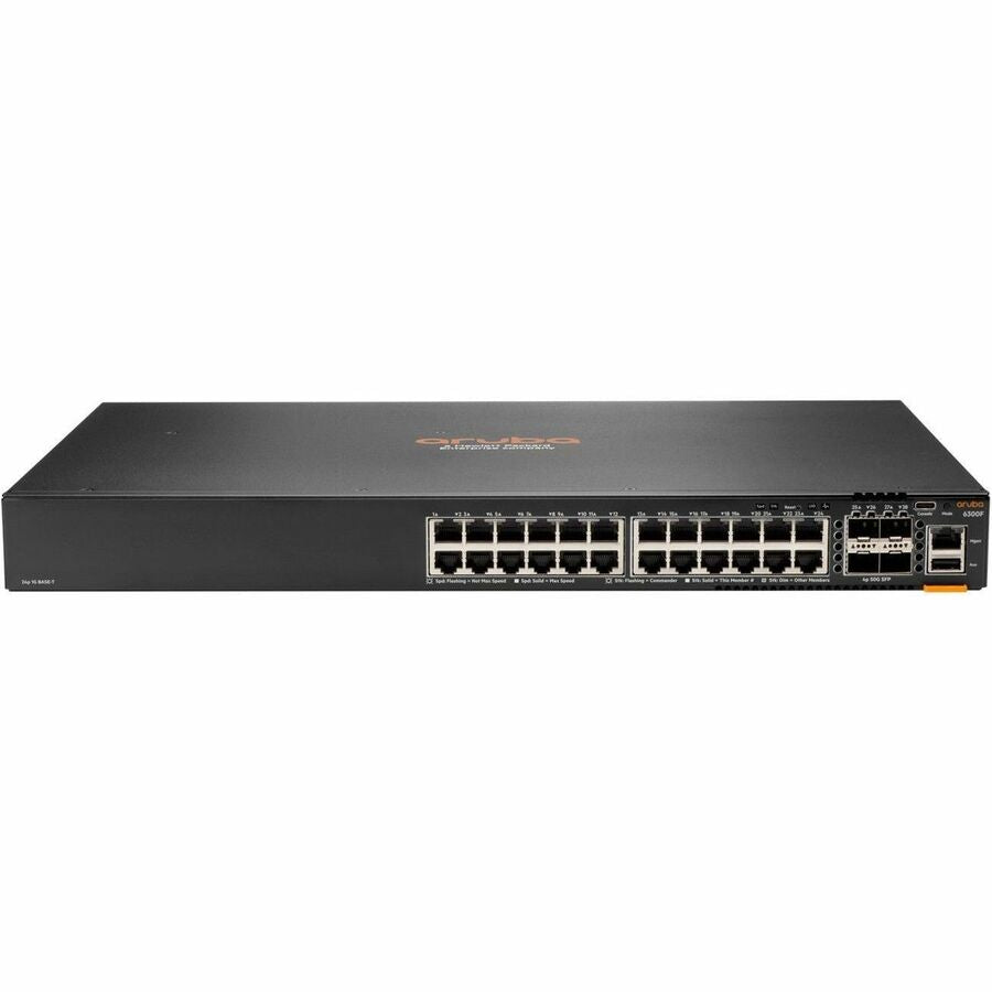 Commutateur Aruba 6300F 24 ports 1GbE et 4 ports SFP56 JL668A#B2B