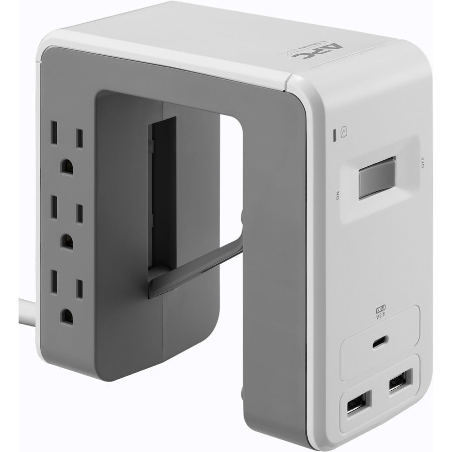 APC by Schneider Electric SurgeArrest Essential 6-Outlet Surge Suppressor/Protector PE6U21W