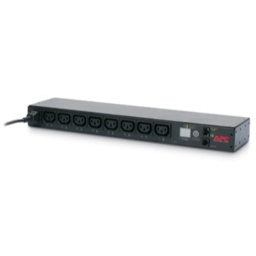 PDU rackable APC by Schneider Electric, commuté, 1U, 12 A/208 V, 10 A/230 V, (8) C13 AP7920B