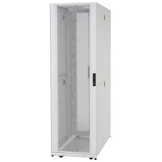 APC by Schneider Electric 45U x 24in Wide x 48in Deep Cabinet with Sides White AR3305W