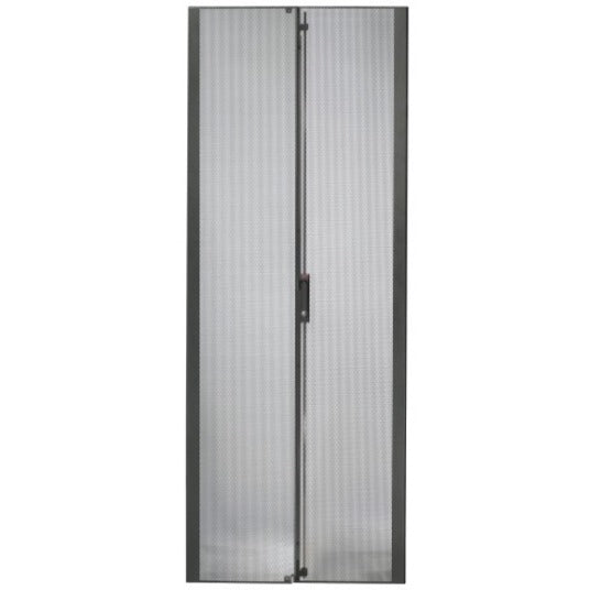 APC by Schneider Electric NetShelter SX 48U Porte divisée perforée de 750 mm de large AR7157