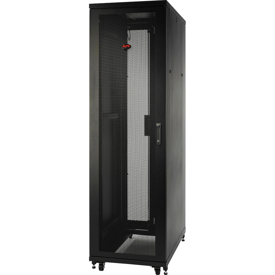 APC by Schneider Electric NetShelter SV 48U 600mm Wide x 1200mm Deep Enclosure with Sides Black AR2507