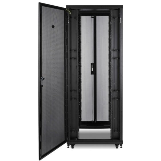 APC by Schneider Electric NetShelter SV 42U 800mm Wide x 1200mm Deep Enclosure with Sides Black AR2580