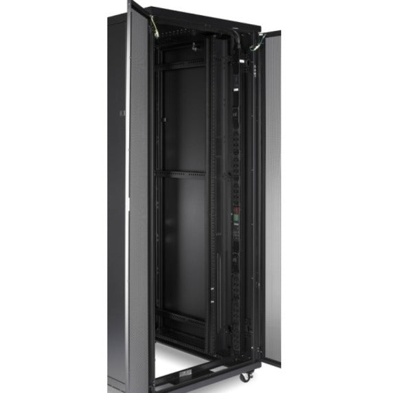 APC by Schneider Electric NetShelter SV 42U 800mm Wide x 1200mm Deep Enclosure with Sides Black AR2580