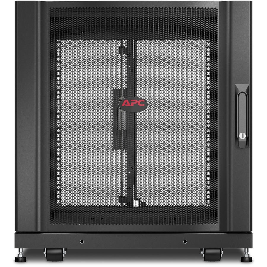APC by Schneider Electric NetShelter SX 12U Server Rack Enclosure 600mm x 900mm w/ Sides Black AR3003
