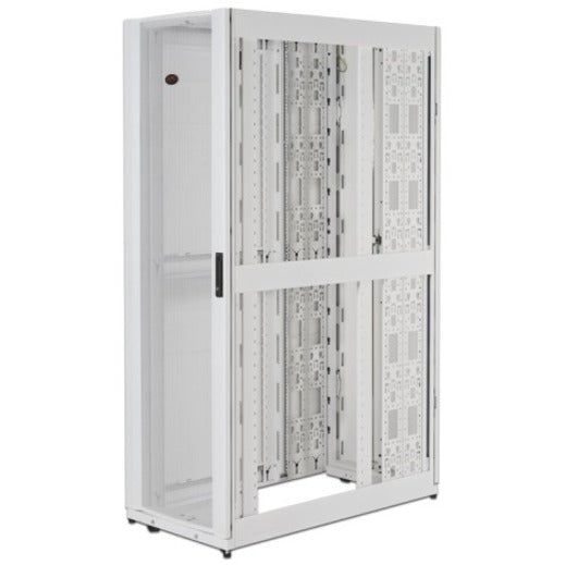 Boîtier APC by Schneider Electric NetShelter SX 42U 600 mm de large x 1 200 mm de profondeur avec côtés blancs AR3300W