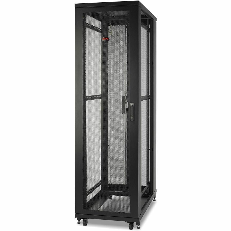 Boîtier APC by Schneider Electric NetShelter SV 42U 600 mm de large x 1 060 mm de profondeur sans côtés noir AR2401