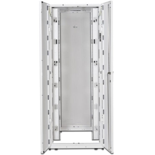 Armoire APC by Schneider Electric 45U x 30 pouces de large x 48 pouces de profondeur avec côtés blancs AR3355W